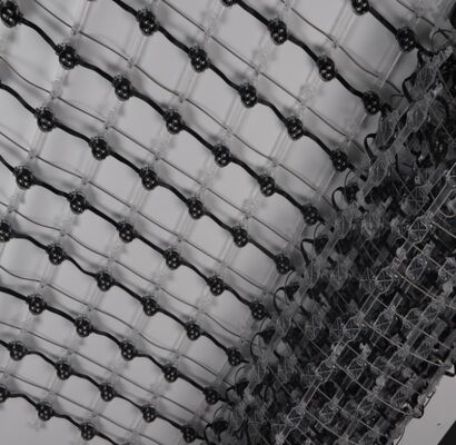 100mm Pixel Pitch IP67 Waterproof LED Mesh Screen with 6000 Nits Brightness for Outdoor Advertising