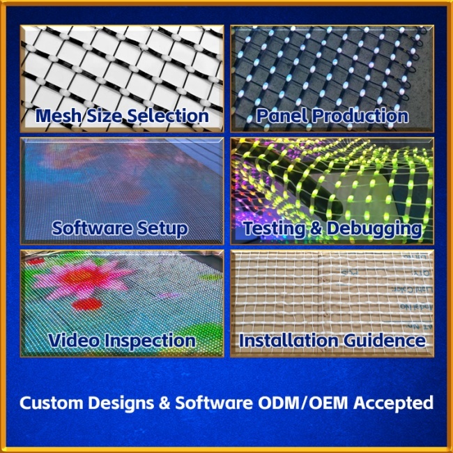 P20 Programmable LED Mesh Drones for Sky Advertising & Events